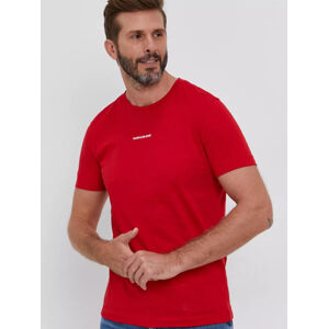 Calvin Klein pánské červené triko - L (XCF)
